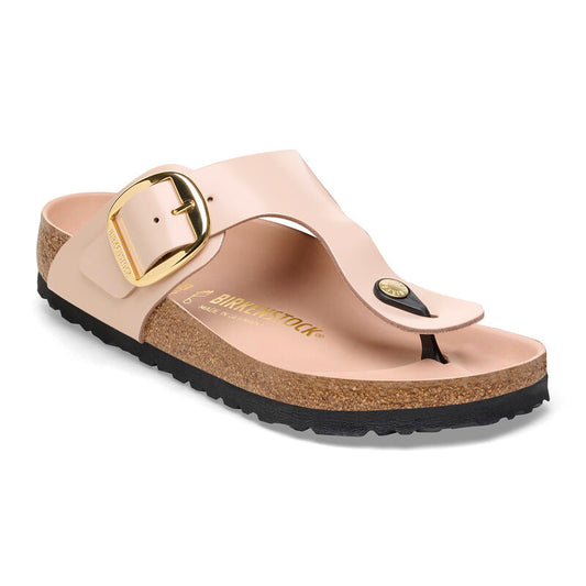 Gizeh Big Buckle: Hochglanzbeige