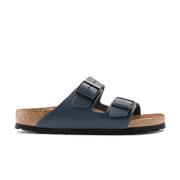 Glattes Leder in Arizona-Blau