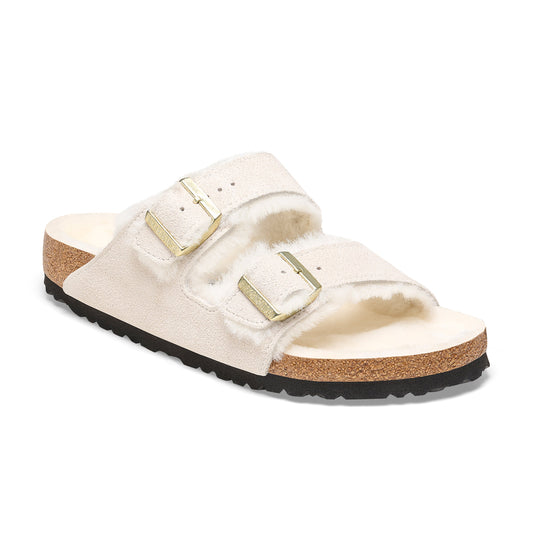 Arizona Shearling Wildleder/Shearling Antikweiß