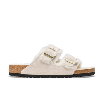 Arizona Shearling Wildleder/Shearling Antikweiß