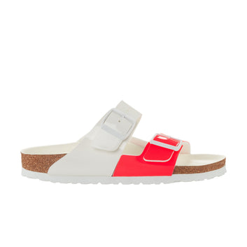 Arizona Vegan Split Neon Pink/Weiß Birko-Flor Lack