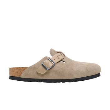 Boston Geflochtenes Taupe Wildleder
