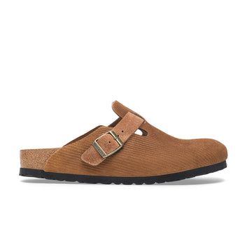 Boston Corduroy Dark Tea Geprägtes Wildleder