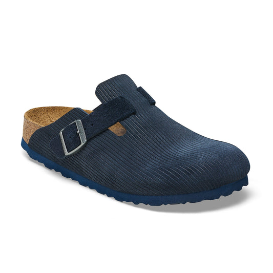 Boston Corduroy Midnight Geprägtes Wildleder