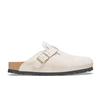 Boston Shearling Antikweiß Wildleder/Shearling