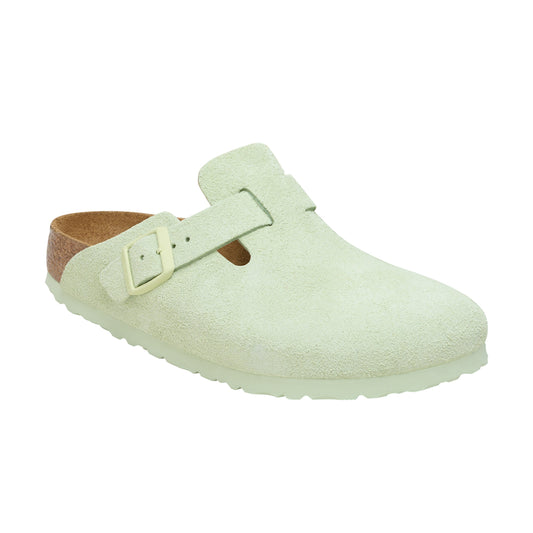 Boston Faded Lime Wildleder