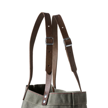 Kölner Tasche, groß, olivgrün, Canvas
