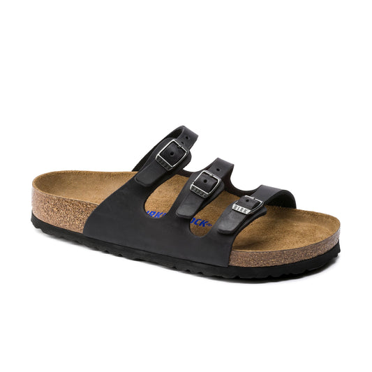Florida SFB Schwarzes geöltes Leder