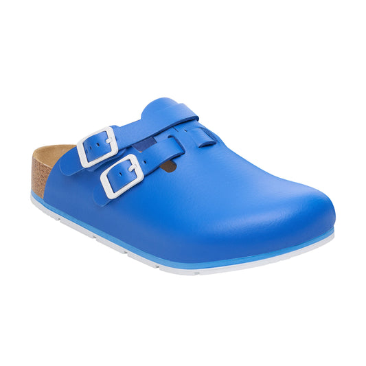 Kay Pro Blaues PU-beschichtetes Naturleder