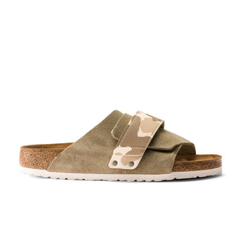 Kyoto Grau Taupe/Camo Mandel Wildleder