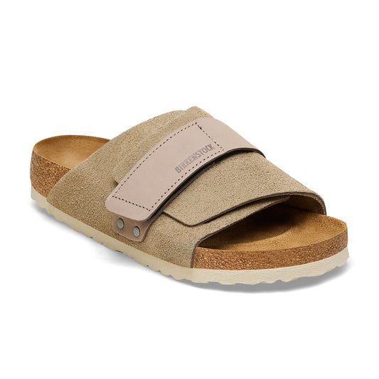 Kyoto Taupe Wildleder/Nubukleder