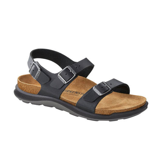 Sonora Cross Town Arctic Black Waxy Leder