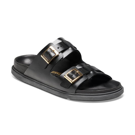 St Barths Schwarzes Naturleder