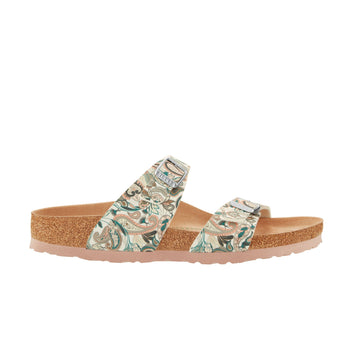 Sydney Vegan Paisley Hellrosa Birko-Flor