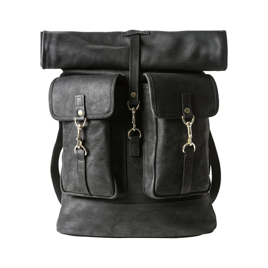Zürich Tasche Schwarzes Leder