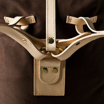 Zürich Tasche Braun Canvas